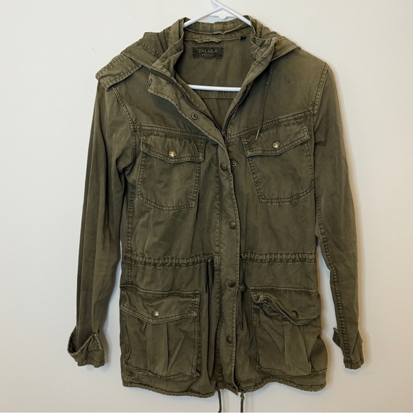 Aritzia Talula Trooper Military Jacket Size XXS Green - Picture 8 of 8